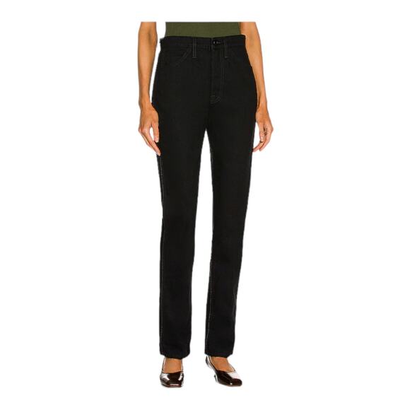 Frame Jeans Le Italien True straight denim black size 30 - Picture 1 of 8